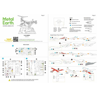 METAL EARTH 3D puzzle V-22 Osprey