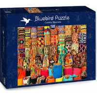 BLUEBIRD Puzzle Barevné košíky 1500 dílků