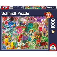 SCHMIDT Puzzle Zábavné zahradničení 1000 dílků