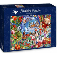 BLUEBIRD Puzzle Vánoční sněžítko 1000 dílků