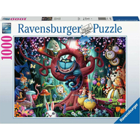 RAVENSBURGER Puzzle Skoro každý je šílený (Alenka v říši divů) 1000 dílků