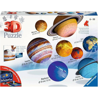 RAVENSBURGER 3D puzzle Sluneční soustava 540 dílků