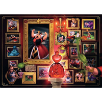 RAVENSBURGER Puzzle Disney Villainous: Srdcová královna 1000 dílků