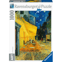 RAVENSBURGER Puzzle Art Collection: Terasa kavárny v noci 1000 dílků