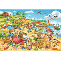 RAVENSBURGER Puzzle Prázdniny u moře 2x24 dílků