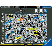 RAVENSBURGER Puzzle Challenge: Batman 1000 dílků