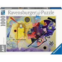 RAVENSBURGER Puzzle Art Collection: Žlutá, červená, modrá 1000 dílků