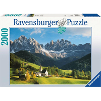 RAVENSBURGER Puzzle Italské Dolomity 2000 dílků