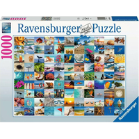 RAVENSBURGER Puzzle 99 okamžiků u moře 1000 dílků