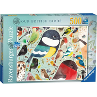 RAVENSBURGER Puzzle Britští ptáci 500 dílků