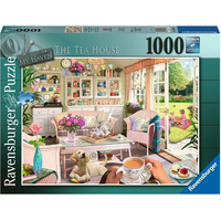 RAVENSBURGER Puzzle Čajovna 1000 dílků