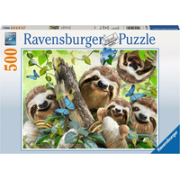 RAVENSBURGER Puzzle Lenochodí selfie 500 dílků