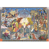 RAVENSBURGER Puzzle Romeo a Julie 1000 dílků