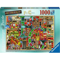 RAVENSBURGER Puzzle Úžasná abeceda - písmeno F a G 1000 dílků