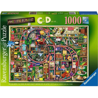 RAVENSBURGER Puzzle Úžasná abeceda - písmeno C a D 1000 dílků