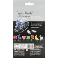 HCM KINZEL 3D Crystal puzzle Lebka 49 dílků