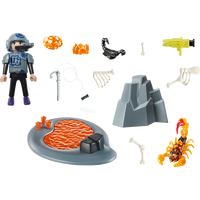 PLAYMOBIL® Dino Rise 70909 Starter Pack Boj s ohnivým škorpionem