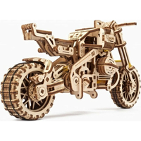 UGEARS 3D puzzle Motorka se sajdkárou 380 dílků