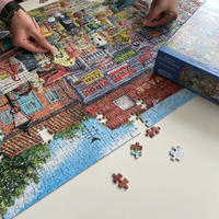 GIBSONS Puzzle Hrnce a veteš za pár drobných 1000 dílků