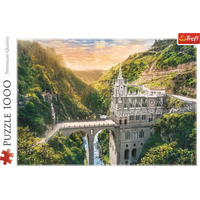 TREFL Puzzle Svatyně Las Lajas, Kolumbie 1000 dílků