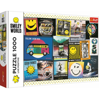 TREFL Puzzle Smiley: Lepší den se Smiley 1000 dílků