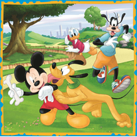 TREFL Puzzle Mickey Mouse a přátelé 3v1 (20,36,50 dílků)