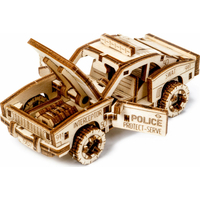 WOODEN CITY 3D puzzle Superfast Police Car