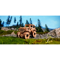 WOODEN CITY 3D puzzle Superfast Monster Truck č.1