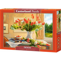 CASTORLAND Puzzle Květinové zátiší 3000 dílků