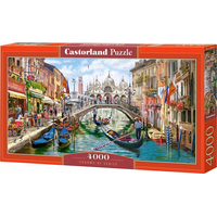 CASTORLAND Puzzle Kouzlo Benátek 4000 dílků