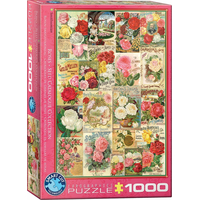 EUROGRAPHICS Puzzle Katalog semínek: Růže 1000 dílků