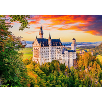 ENJOY Puzzle Zámek Neuschwanstein na podzim, Německo 1000 dílků