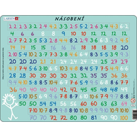 LARSEN Puzzle Matematika: násobení 81 dílků