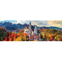 EUROGRAPHICS Panoramatické puzzle Zámek Neuschwanstein, Německo 1000 dílků