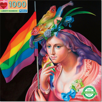 EEBOO Puzzle Duha svobody 1000 dílků