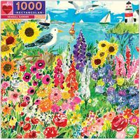 EEBOO Puzzle Zahrada s racky 1000 dílků