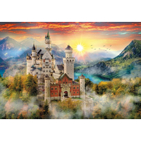 CLEMENTONI Puzzle Zámek Neuschwanstein 2000 dílků