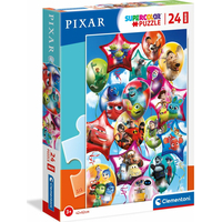 CLEMENTONI Puzzle Pixar párty MAXI 24 dílků