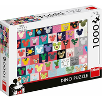 DINO Puzzle Mickeyho uši 1000 dílků