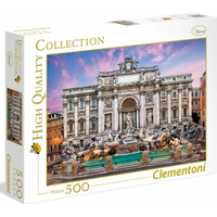 CLEMENTONI Puzzle Fontána di Trevi, Itálie 500 dílků