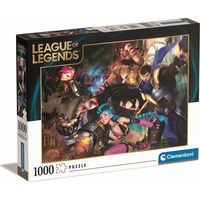 CLEMENTONI Puzzle League of Legends: Šampioni 1000 dílků