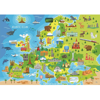EDUCA Puzzle Mapa Evropy 150 dílků