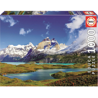 EDUCA Puzzle Torres del Paine, Patagonie 1000 dílků