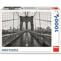 DINO Puzzle Černobílý New York 1000 dílků