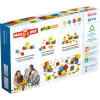 GEOMAG Magnetické kostky Magicube Math 61 kostek