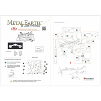 METAL EARTH 3D puzzle Letadlo Mustang P-51