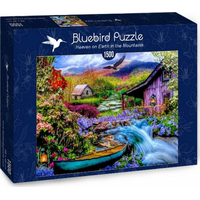 BLUEBIRD Puzzle Horský ráj na zemi 1500 dílků