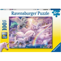 RAVENSBURGER Puzzle Jednorožci XXL 100 dílků