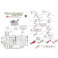 METAL EARTH 3D puzzle Vrtulník AH-64 Apache