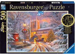 RAVENSBURGER Svítící puzzle Vánoční zátiší 500 dílků